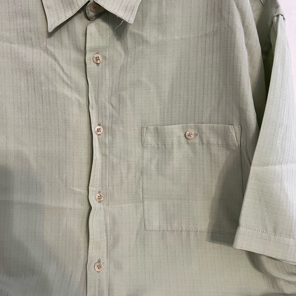 Moda Campia Moda Men’s Short Sleeve Button Down Shirt - Picture 2 of 4